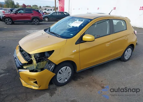 2024 Mitsubishi Mirage Es/Le from USA, damaged, VIN ML32AUHJ9RH006441